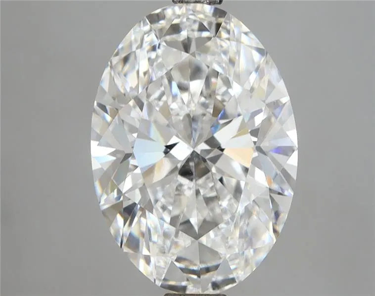 4.31ct Oval Lab Grown Diamond (Colour D, Clarity VVS2, IGI Certified)