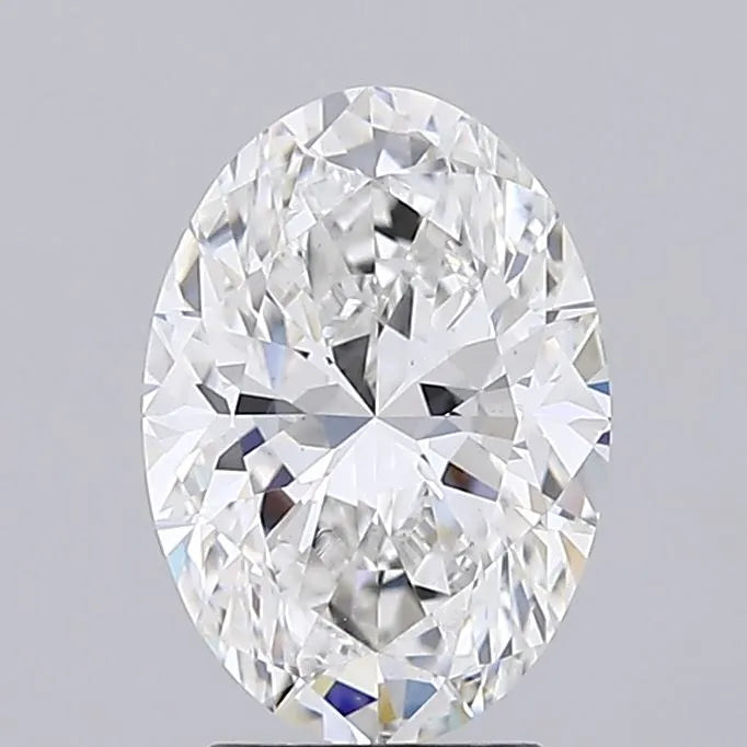 2.71ct Oval Lab Grown Diamond (Colour F, Clarity VS1, IGI Certified)