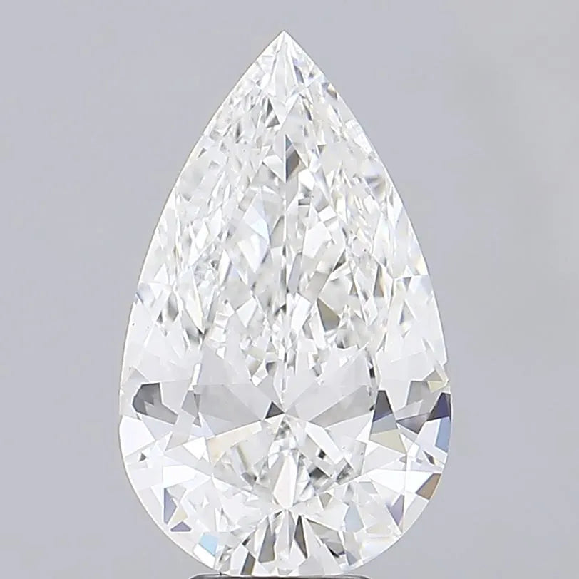 6.72ct Pear Lab Grown Diamond (Colour F, Clarity VS1, IGI Certified)