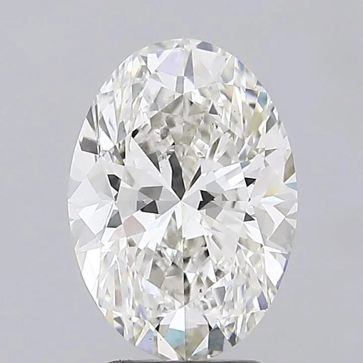 3.01ct Oval Lab Grown Diamond (Colour G, Clarity VS1, IGI Certified)