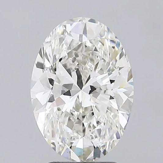 3.01ct Oval Lab Grown Diamond (Colour G, Clarity VS1, IGI Certified)