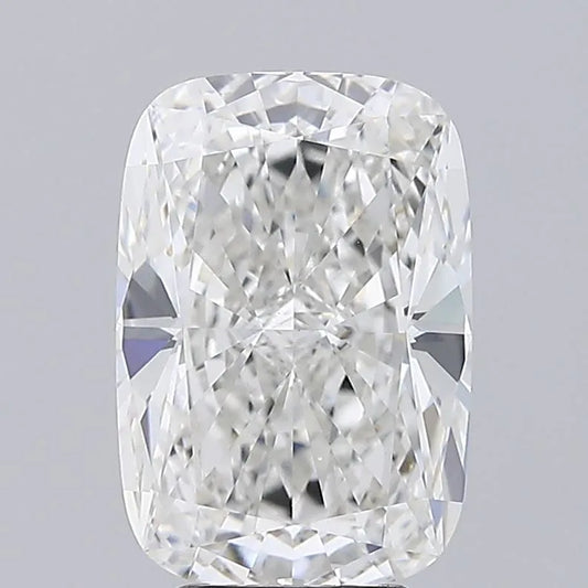 5.01ct Cushion brilliant Lab Grown Diamond (Colour G, Clarity VVS2, IGI Certified)