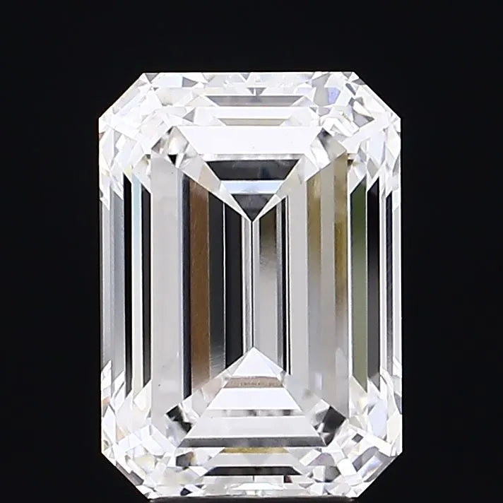 5.62ct Emerald Lab Grown Diamond (Colour E, Clarity VVS2, IGI Certified)