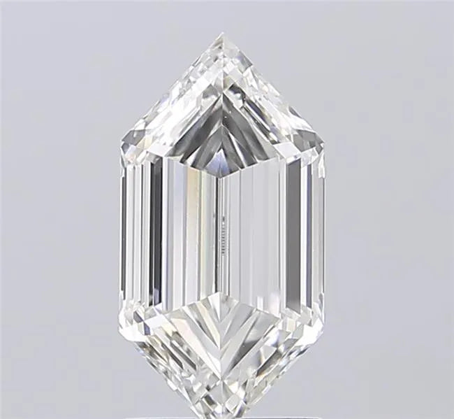 2.00ct Hexagonal Lab Grown Diamond (Colour F, Clarity VS1, IGI Certified)