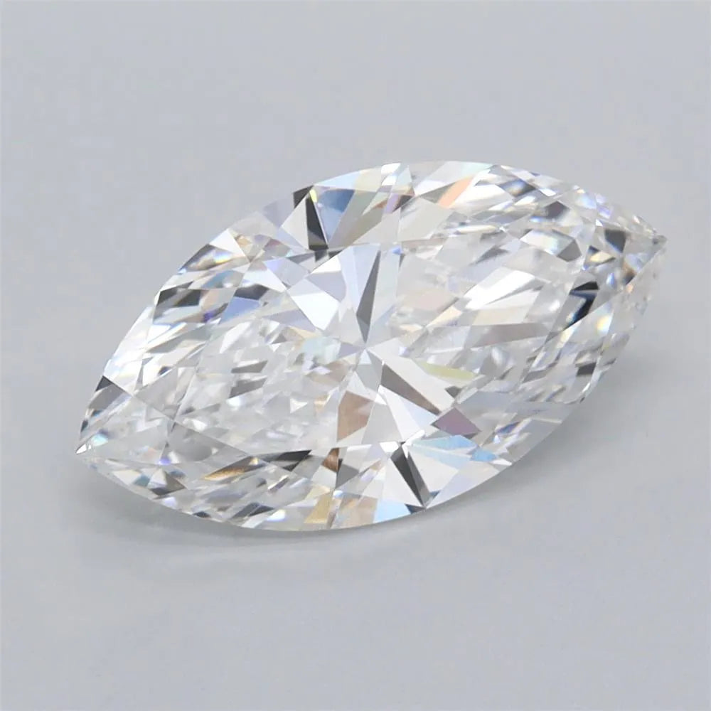 2.00ct Marquise Lab Grown Diamond (Colour D, Clarity VVS2, IGI Certified)