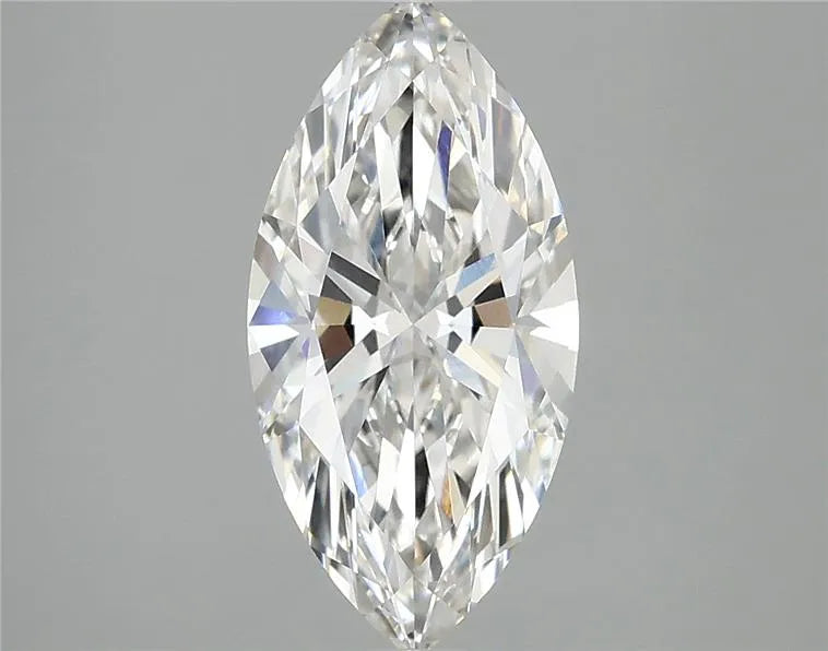 2.00ct Marquise Lab Grown Diamond (Colour G, Clarity VVS2, IGI Certified)