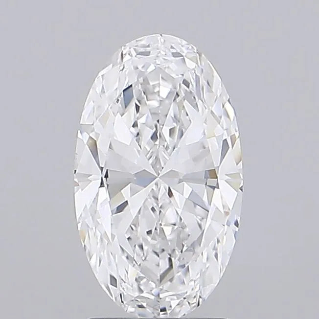 2.00ct Oval Lab Grown Diamond (Colour D, Clarity VVS2, IGI Certified)