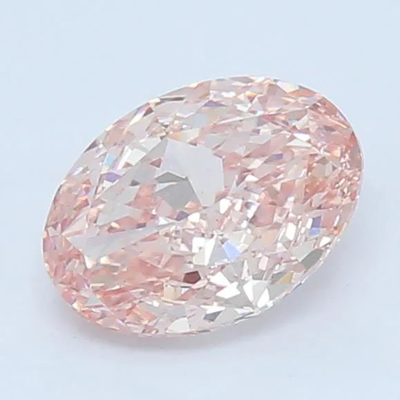 2.00ct Oval Lab Grown Diamond (Colour Fancy Intense Pink, Clarity VVS2, IGI Certified)