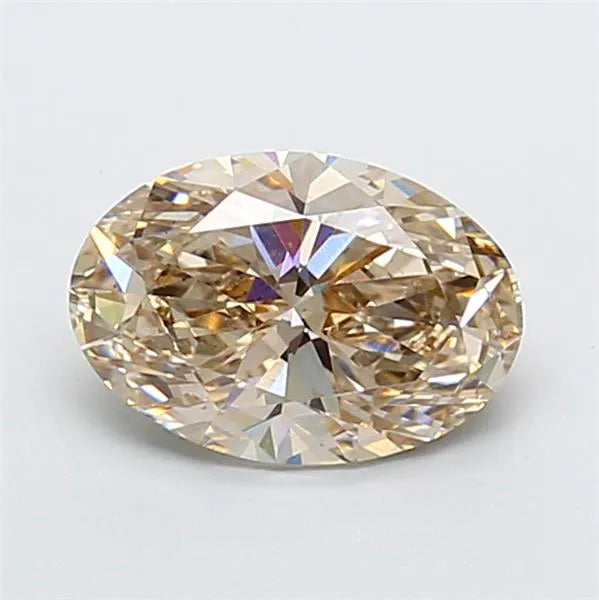 2.00ct Oval Lab Grown Diamond (Colour M, Clarity VS1, IGI Certified)