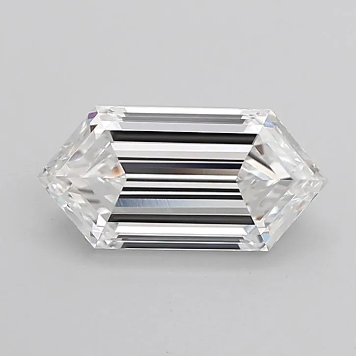 2.01ct Hexagonal Lab Grown Diamond (Colour E, Clarity VVS1, IGI Certified)