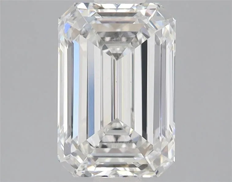 2.03ct Emerald Lab Grown Diamond (Colour F, Clarity VVS2, IGI Certified)