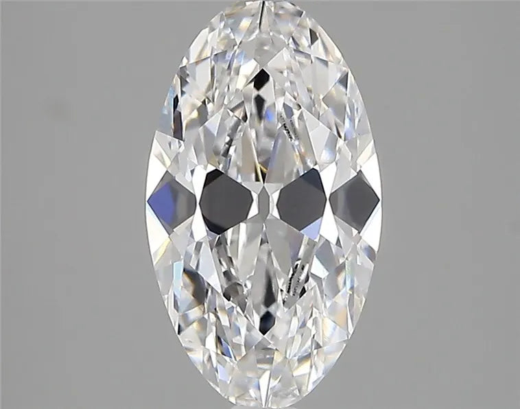 2.03ct Oval Lab Grown Diamond (Colour D, Clarity VVS2, IGI Certified)