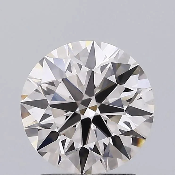 2.03ct Round Lab Grown Diamond (Colour K, Clarity VS1, Cut ID, IGI Certified)