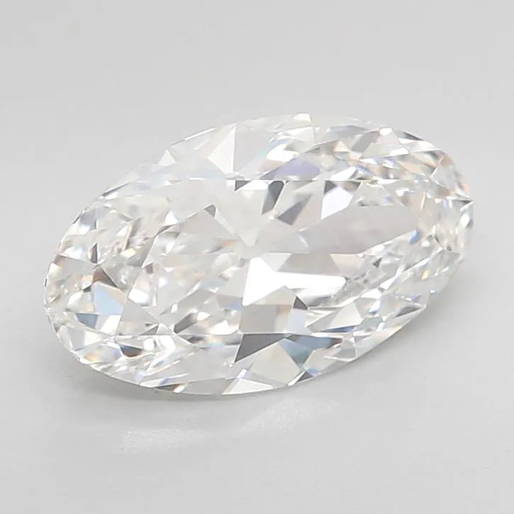 2.04ct Oval Lab Grown Diamond (Colour D, Clarity VVS2, IGI Certified)