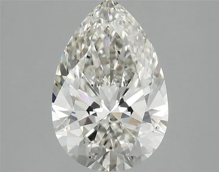 2.04ct Pear Lab Grown Diamond (Colour G, Clarity VVS2, IGI Certified)