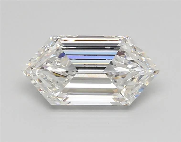 2.06ct Hexagonal Lab Grown Diamond (Colour E, Clarity FL, IGI Certified)