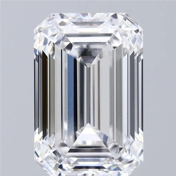 2.07ct Emerald Lab Grown Diamond (Colour D, Clarity VVS2, IGI Certified)