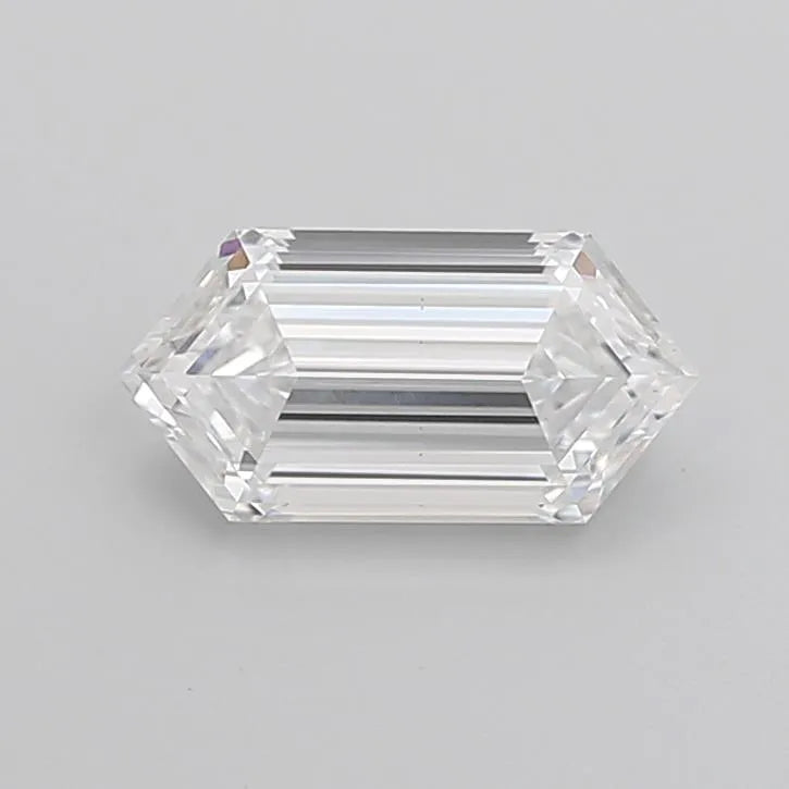 2.07ct Hexagonal Lab Grown Diamond (Colour D, Clarity VS1, IGI Certified)