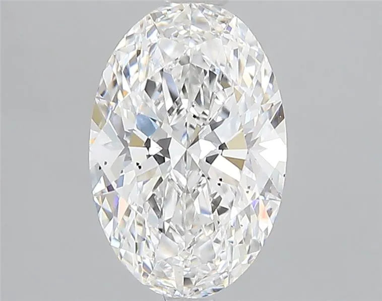 2.07ct Oval Lab Grown Diamond (Colour E, Clarity SI1, IGI Certified)