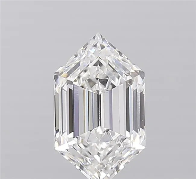 2.08ct Hexagonal Lab Grown Diamond (Colour E, Clarity VS1, IGI Certified)
