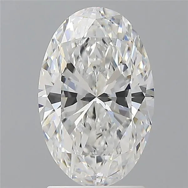 2.08ct Oval Lab Grown Diamond (Colour E, Clarity VVS2, IGI Certified)