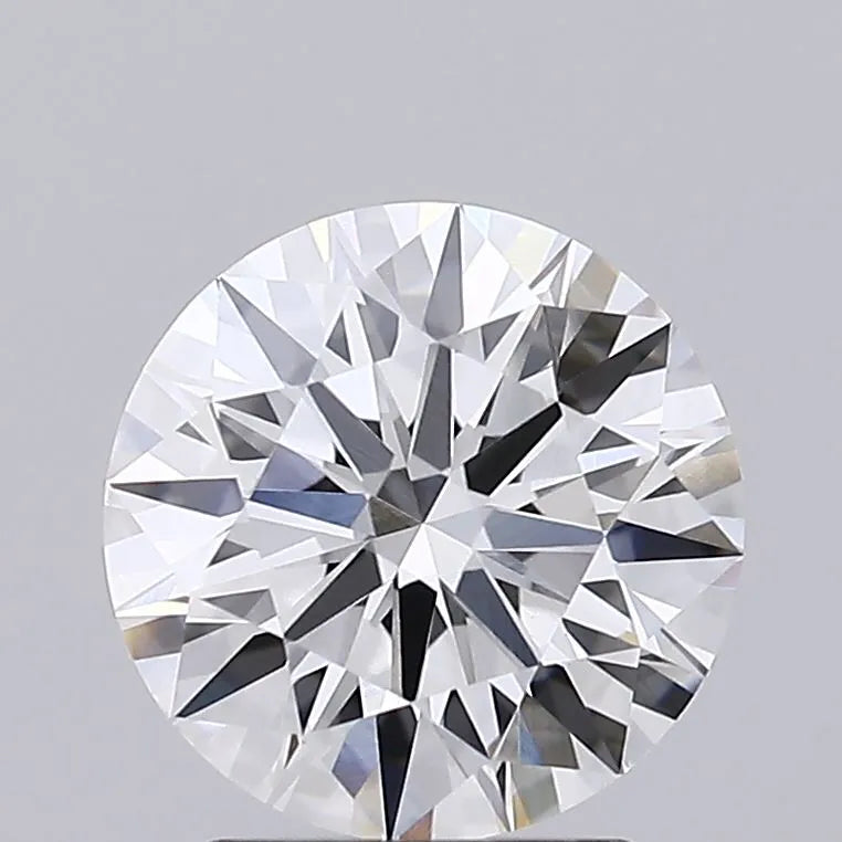 2.08ct Round Lab Grown Diamond (Colour E, Clarity VVS2, Cut ID, IGI Certified)