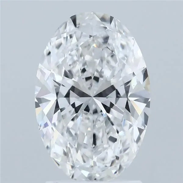 2.10ct Oval Lab Grown Diamond (Colour D, Clarity VVS2, IGI Certified)