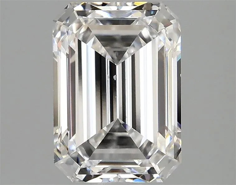 2.11ct Emerald Lab Grown Diamond (Colour D, Clarity SI1, IGI Certified)