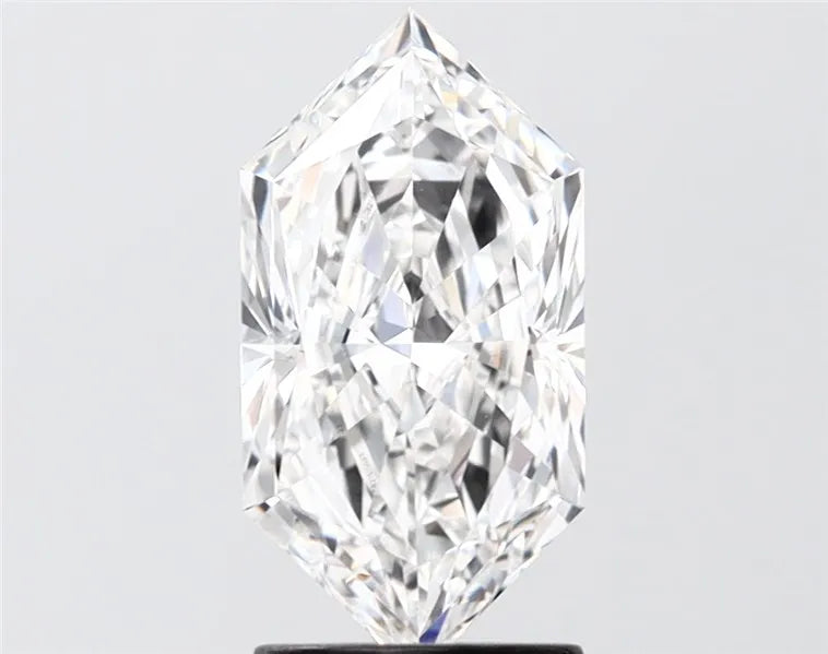 2.11ct Hexagonal Lab Grown Diamond (Colour E, Clarity VS1, IGI Certified)