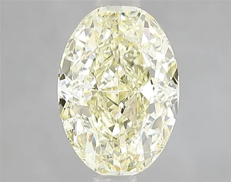2.12ct Oval Lab Grown Diamond (Colour Fancy Yellow, Clarity VS1, IGI Certified)