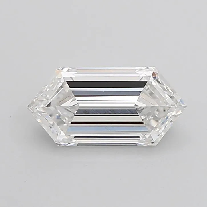 2.25ct Hexagonal Lab Grown Diamond (Colour E, Clarity VVS2, IGI Certified)