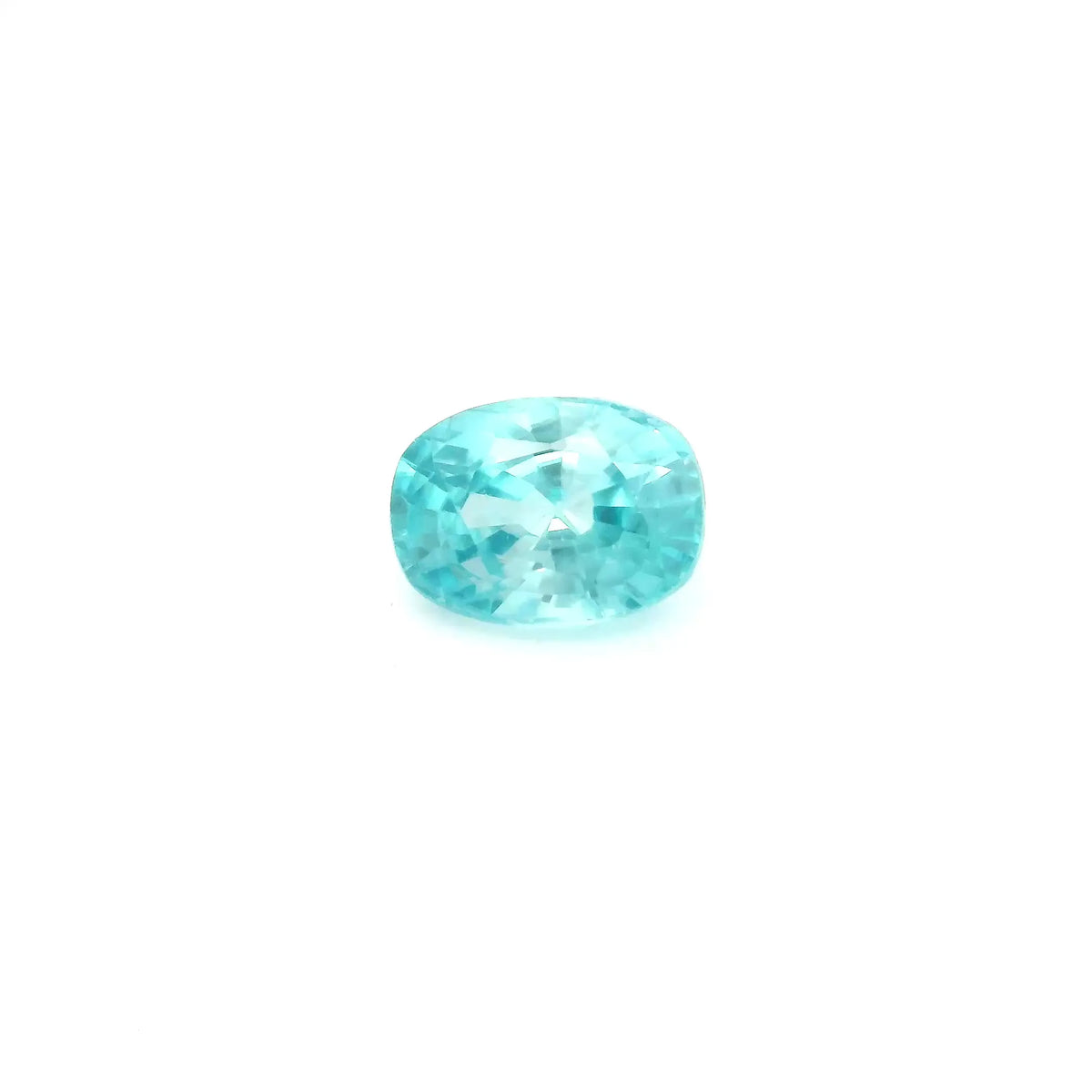 2.27ct Cushion Natural Zircon (Colour Blue, Clarity Eye Clean, Cut Faceted)