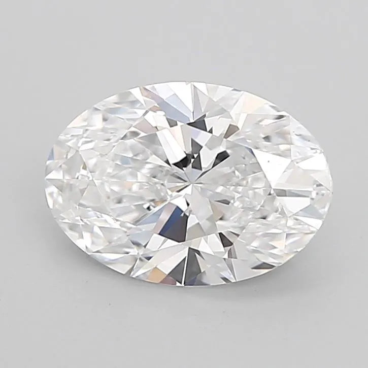 2.30ct Oval Lab Grown Diamond (Colour D, Clarity IF, Cut EX, IGI Certified)