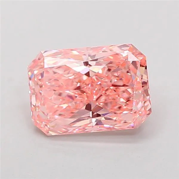 2.30ct Radiant Lab Grown Diamond (Colour Fancy Vivid Pink, Clarity VVS2, IGI Certified)