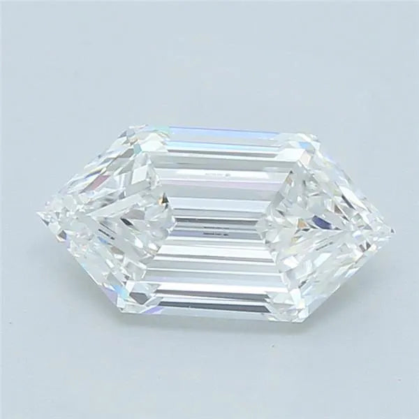 2.33ct Hexagonal Lab Grown Diamond (Colour D, Clarity VS1, IGI Certified)