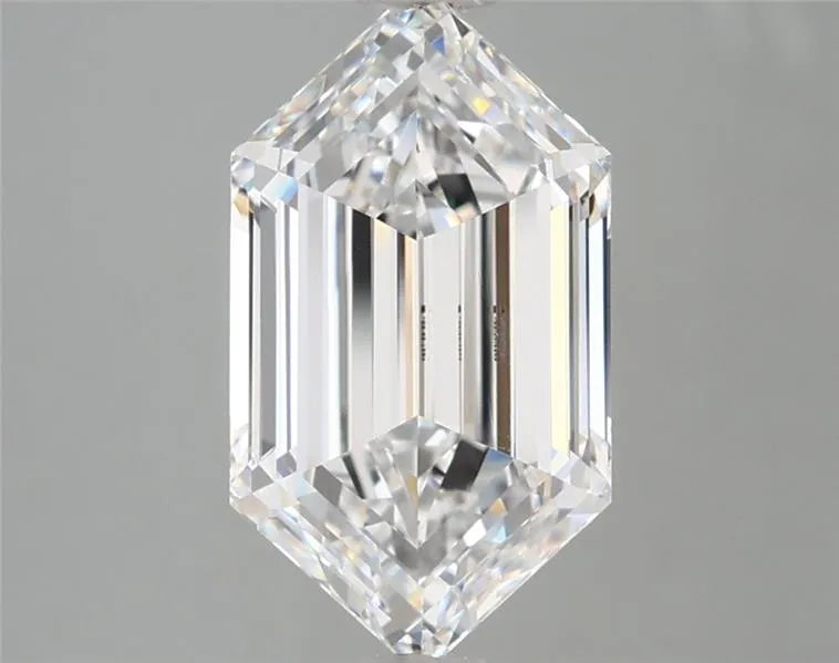 2.39ct Hexagonal Lab Grown Diamond (Colour E, Clarity VVS2, IGI Certified)