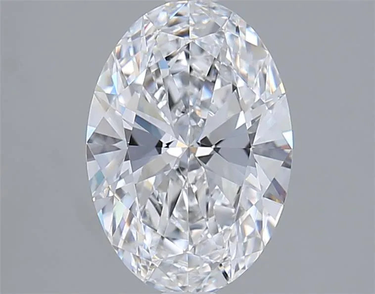 2.40ct Oval Lab Grown Diamond (Colour D, Clarity VVS1, IGI Certified)