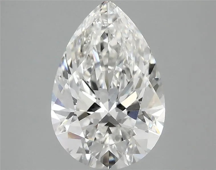 2.41ct Pear Lab Grown Diamond (Colour F, Clarity VVS2, IGI Certified)
