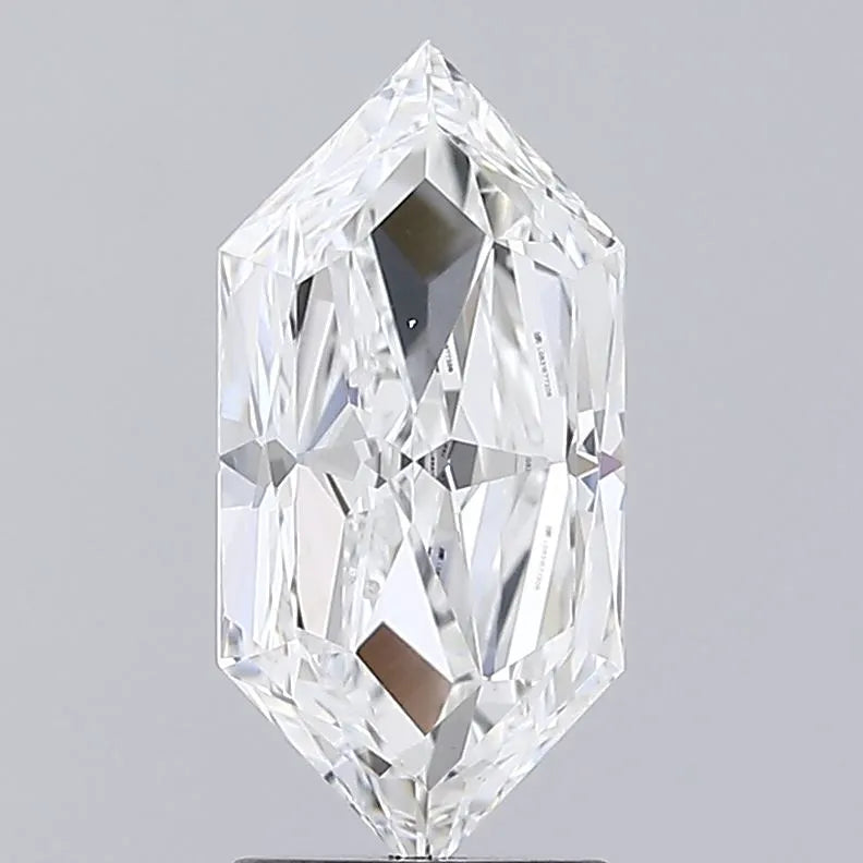 2.50ct Hexagonal Lab Grown Diamond (Colour E, Clarity VS2, IGI Certified)