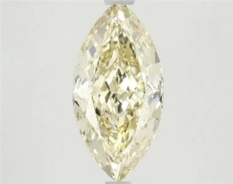 2.50ct Marquise Lab Grown Diamond (Colour Fancy Intense Yellow, Clarity VS1, IGI Certified)