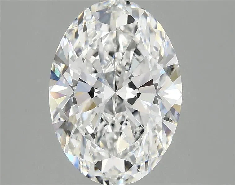 2.50ct Oval Lab Grown Diamond (Colour E, Clarity VS1, IGI Certified)