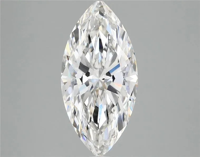 2.52ct Marquise Lab Grown Diamond (Colour E, Clarity SI1, IGI Certified)