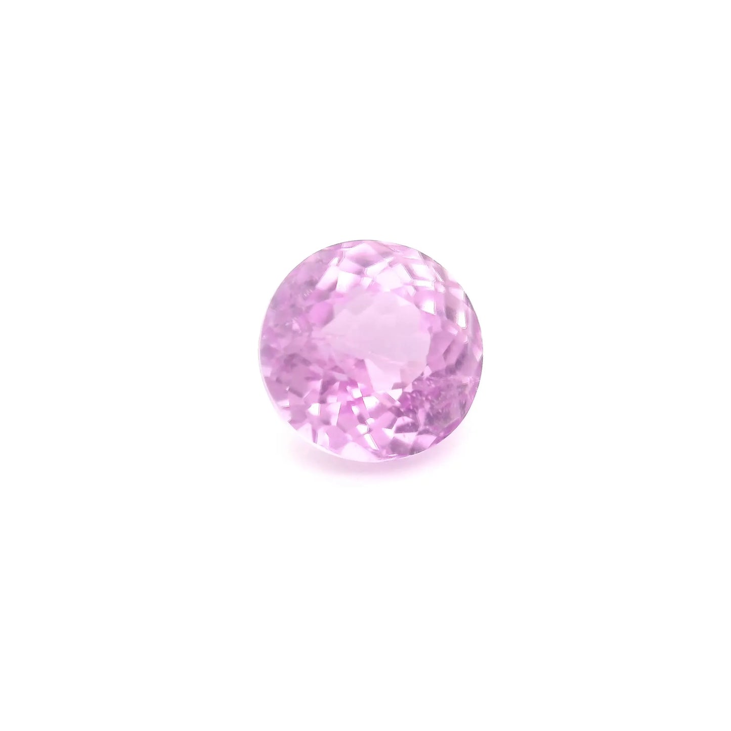2.52ct Round Natural Kunzite (Colour Pink, Clarity Eye Clean, Cut Faceted)