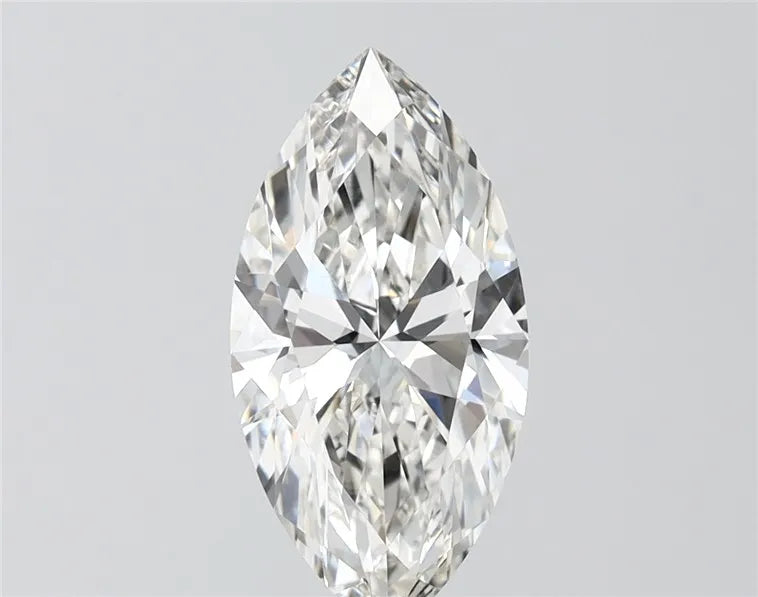 2.54ct Marquise Lab Grown Diamond (Colour F, Clarity VVS2, IGI Certified)
