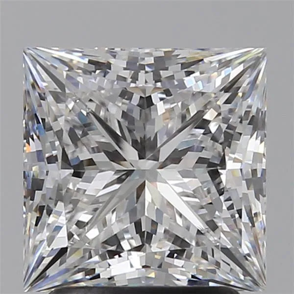 2.55ct Princess Lab Grown Diamond (Colour D, Clarity VVS2, IGI Certified)