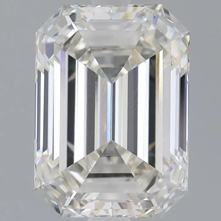 2.56ct Emerald Lab Grown Diamond (Colour F, Clarity VVS2, IGI Certified)