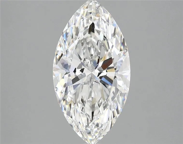 2.56ct Marquise Lab Grown Diamond (Colour E, Clarity VVS2, IGI Certified)