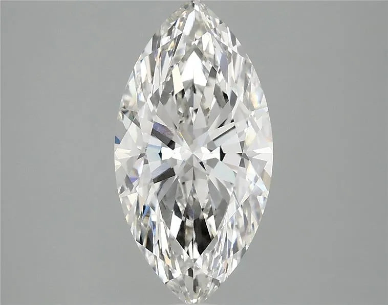 2.56ct Marquise Lab Grown Diamond (Colour G, Clarity VVS2, IGI Certified)