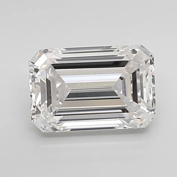 2.57ct Emerald Lab Grown Diamond (Colour E, Clarity VS1, IGI Certified)