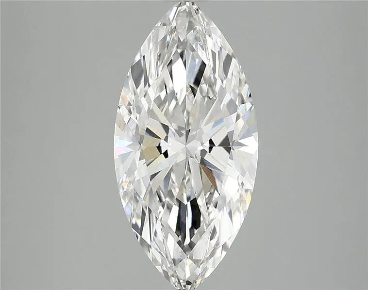2.57ct Marquise Lab Grown Diamond (Colour F, Clarity VVS2, IGI Certified)